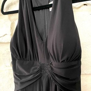 Halter cocktail/wedding guest dress by Jessica Howard